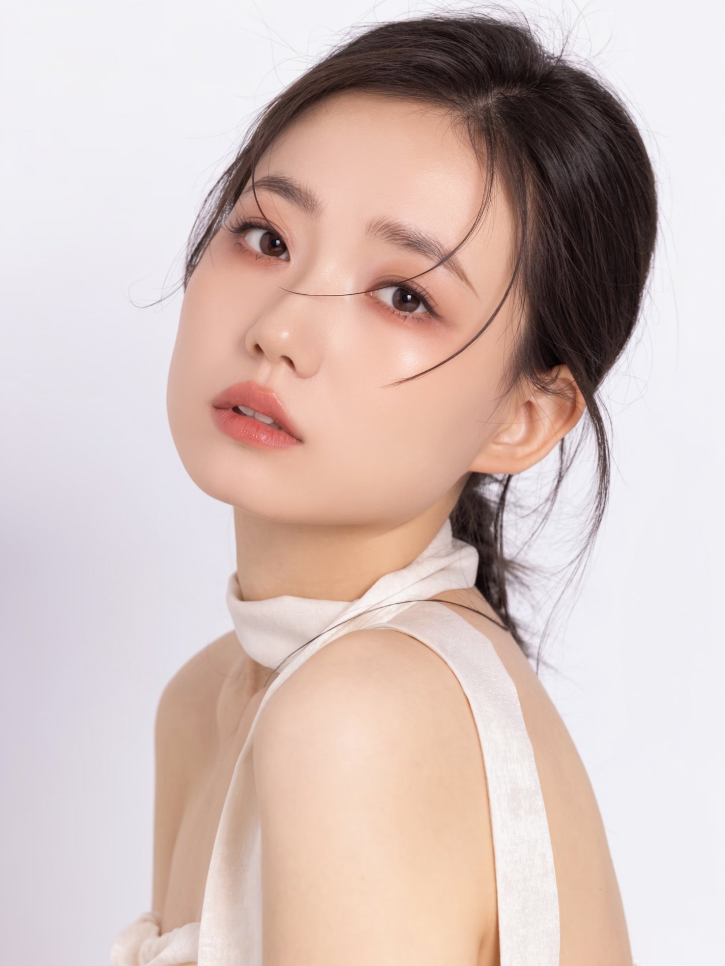 人像精修后