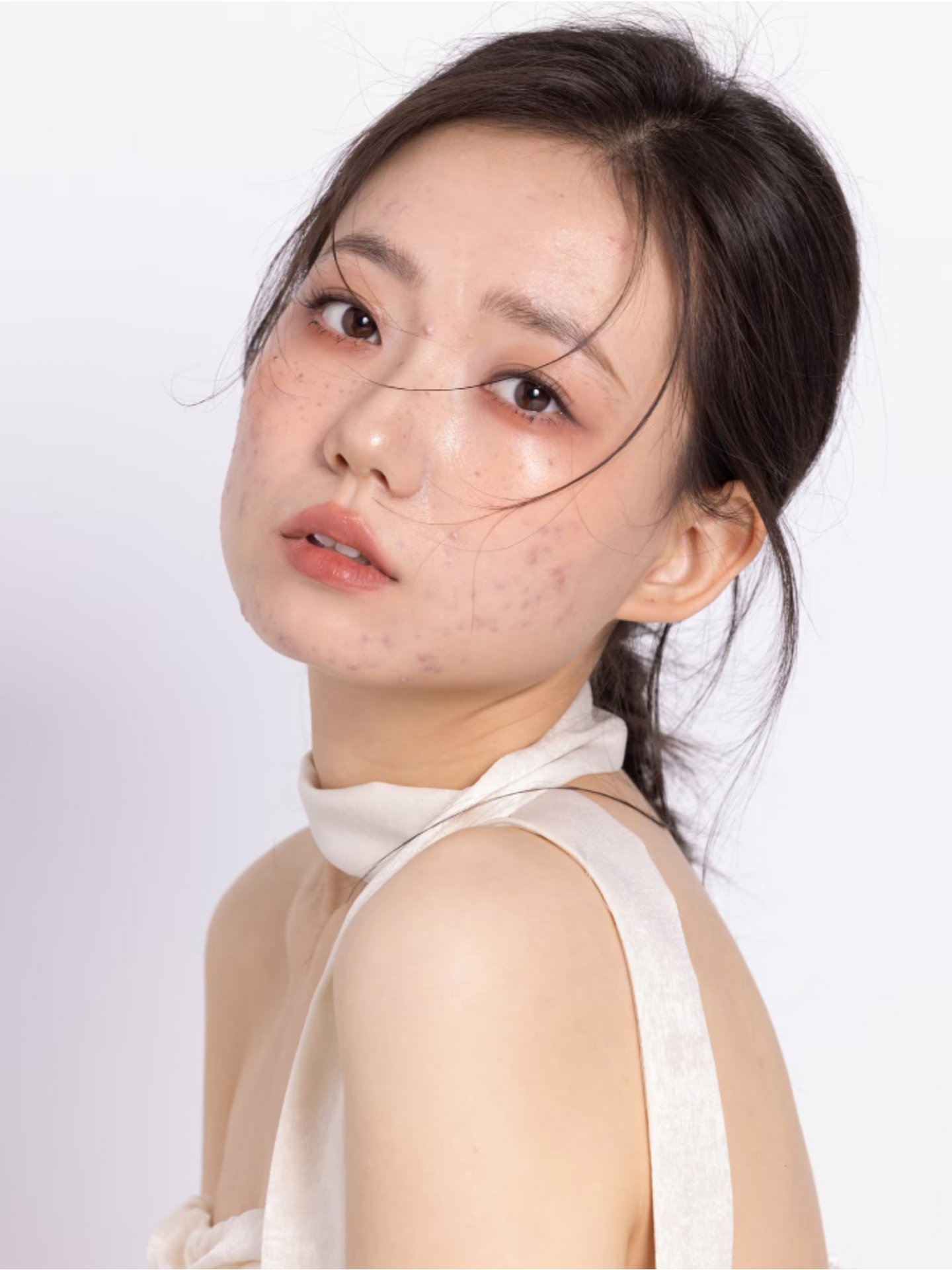 人像精修前