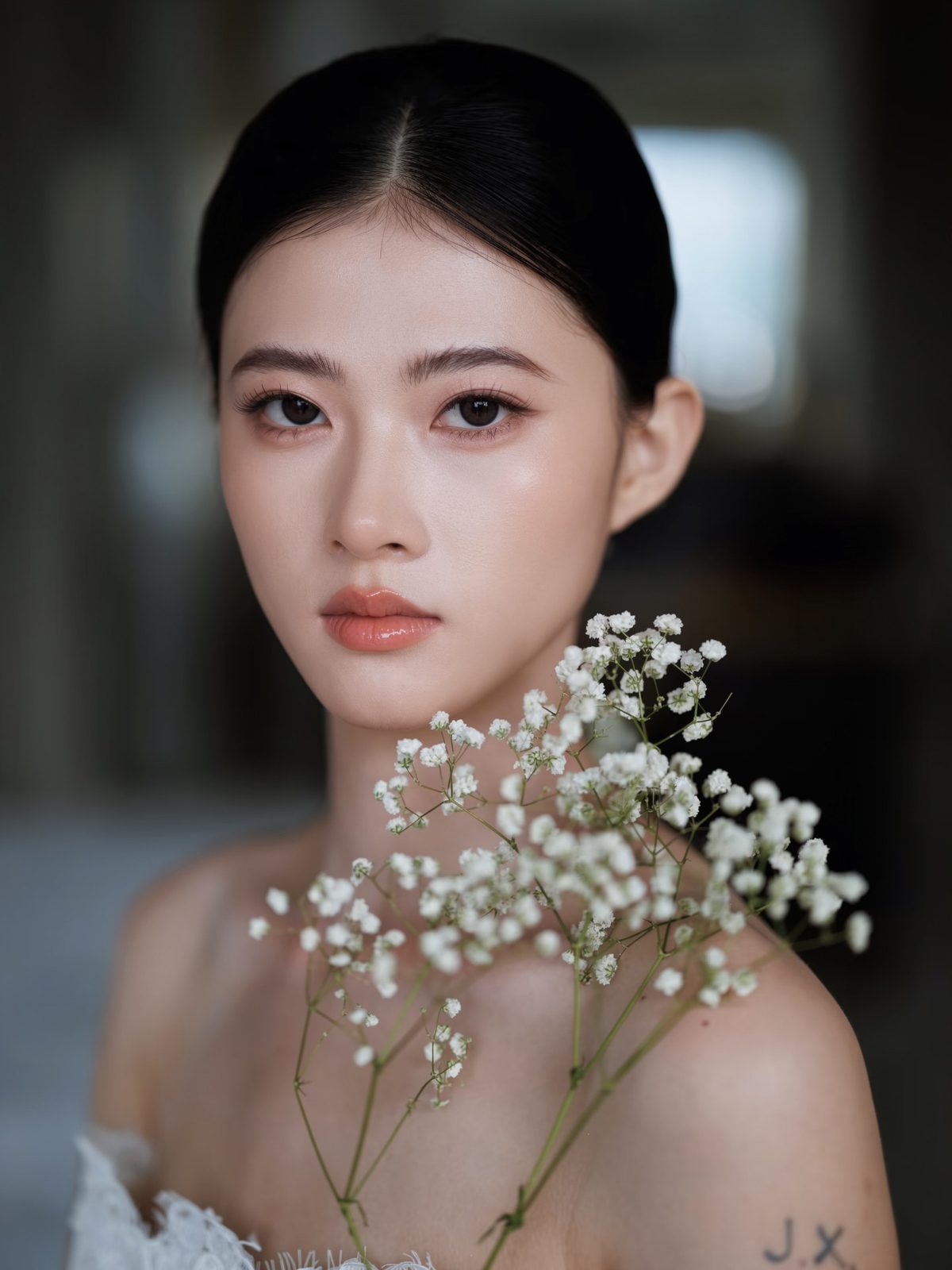 人像精修后